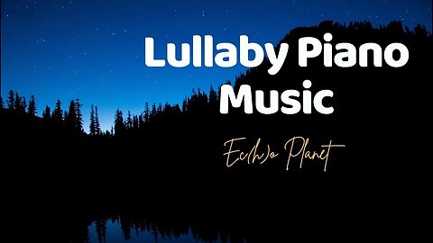 The Lullaby Piano Music You Will Need For Deep Relax | Meditation & Relaxation | Purple Sky 🎶🎹