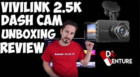 ViviLink 2.5K Dash Cam - Unboxing Review