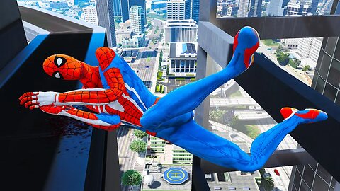 GTA 5 SPIDERMAN Ragdolls 4k Compilations with #GTABlade(GTA 5 Fails Funny moments/Ragdolls) eps170