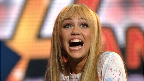 Miley Cyrus Got Bangs And Blonde Hair To Look Exactly Like Hannah Montana