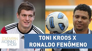 Toni Kroos x Ronaldo Fenômeno: quem levou a melhor na batalha virtual? | Morning Show