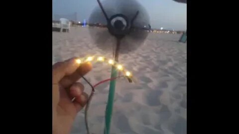 Watch How a Simple Wind Turbine can freely power LED Lights