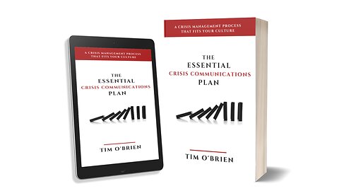 The Essential Crisis Communications Plan Book Trailer