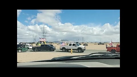 Kickoff Final Thoughts: The People's Convoy Leaving Adelanto