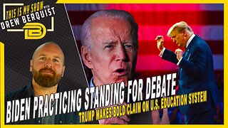 Joe Biden Is Practicing Standing for Presidential Debate, Trump Makes a Bold Claim | June 24, 2024