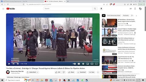 Indigenous environmental activism coverage by Democracy Now shows bias