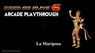 Dead or Alive 6: La Mariposa Arcade Playthrough