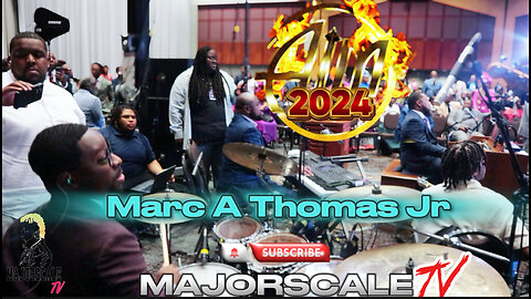 Marc A Thomas Jr - on Drums #cogicaim2024 🥁