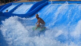 flowrider - Andrew at Soak City, Kings Island (2022) #shorts