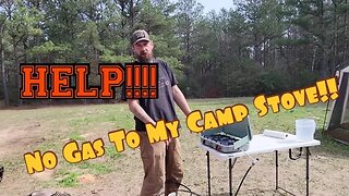Why I wasn’t getting any gas to my camp stove and how I fixed it. #camping #rvlife #fixed #fix
