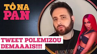 ANITTA DE CABELO RASPADO?: "NUNCA TINHA ENFRENTADO UMA ONDA DE ATAQUES TÃO GRANDE" CONTA PERLINE