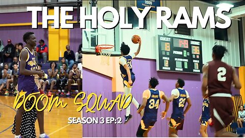 SENIOR NIGHT|Holy Rams vs. Mt.Zion| 5 ⭐️ Jayden Quaintance| Isaiah Coleman| Dra Gibbs go CRAZY!!!