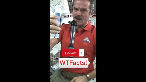 Astronauts brush their teeth in space 😱