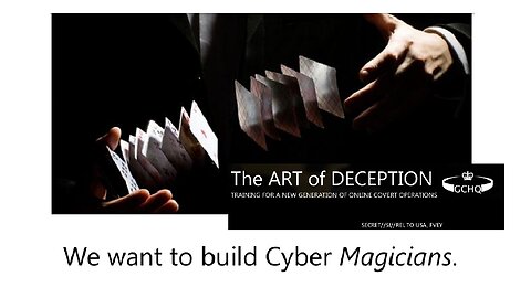 The British Art of Deception - A Training for a New Generation of Online Covert Operations