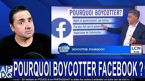 Pourquoi Boycotter Facebook ?
