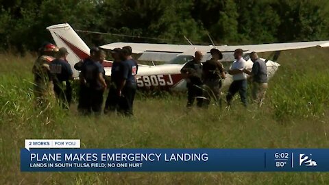 Plane makes emergency landing