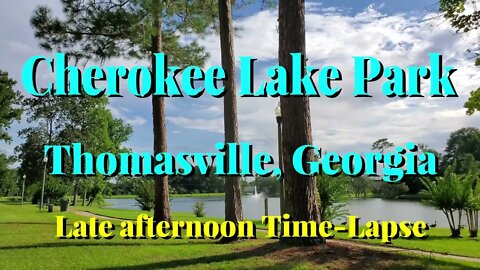Cherokee Lake Park Late Afternoon Time-Lapse