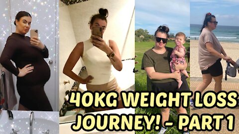 40 KILO WEIGHT LOSS JOURNEY 2021! PART 1 ♡