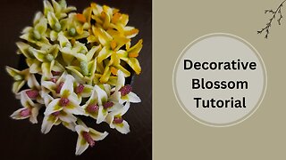 How To Make Filler Flowers : Blossom With Flower Clay | Filler Flowers Tutorial