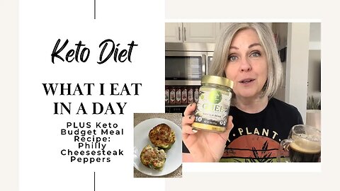 Keto Budget Meal Philly Cheesesteak Peppers / What I Eat In A Day Keto Recipe