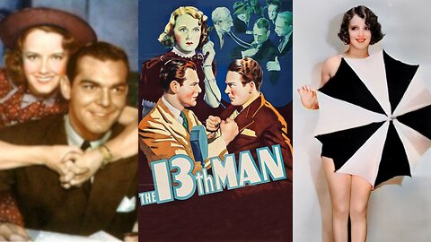 THE 13th MAN (1937) Weldon Heyburn & Inez Courtney | Crime, Mystery, Romance | COLORIZED