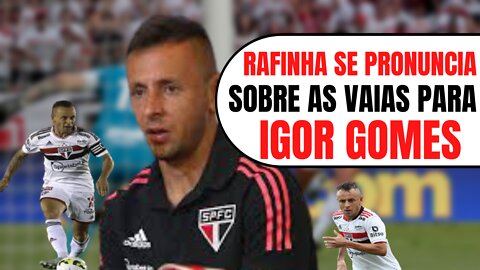 💥EXCLUSIVO | Rafinha fica triste com as vaias mas valoriza o empate com o Corinthians