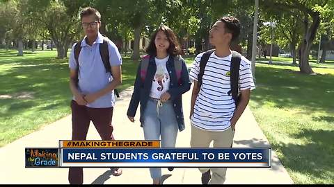 Making the Grade: Nepal students grateful to be College of Idaho Yotes