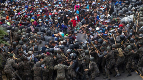 White Hats to Repel “Armed” Illegal Caravan