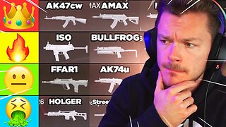 Ranking ALL Warzone Weapons BEST to WORST!! (Tier List)