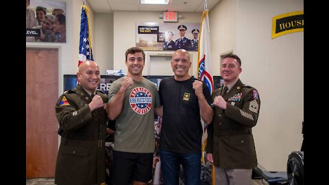 Famed MMA fighter’s son enlists on an Army Ranger contract