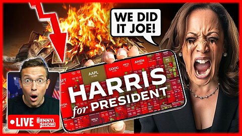 Kamala CRASH 📉: Stock Market, Crypto COLLAPSE, Global Recession?!, World on FIRE | Trump Was RIGHT