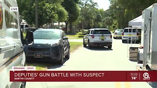 Shooting suspect killed in shootout with Martin County deputies