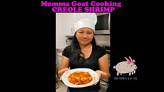Momma Goat Cooking - Creole Shrimp - Spicy Shrimp and Healthy