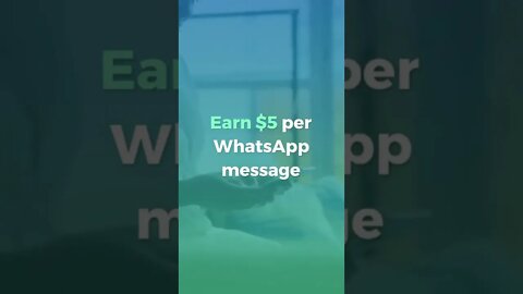 How To Make Money Online Fast | Earn $5 Per WhatsApp Message | #shorts