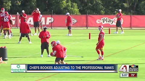 Chiefs rookies adjust to the professional ranks