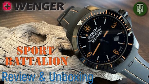 Wenger Battalion 100m Sport Watch - Review & Unboxing (79031 / Ronda 515S)