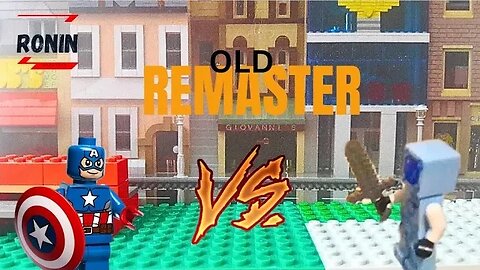 OLD Captain America vs Minecraft Skin | Remaster