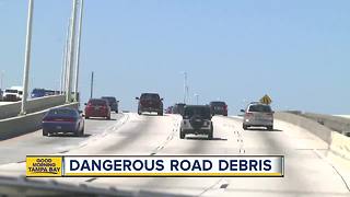 Dangerous road debris littering Florida highways putting thousands of at risk daily