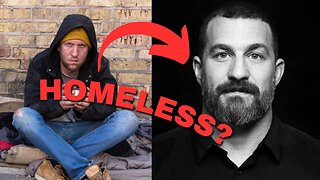 Huberman's SECRET HOMELESS Backstory "I Slept Under My Bench" ft. Jocko Podcast