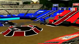 Monster Jam Freestyle #16 BeamNG.Drive Monster Jam #beamngdrive #monsterjam