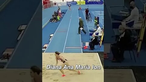 Maravilhoso Salto a Distancia | Beauty long jump #Diana Ana Maria #beauty #sexy #sports #long jump