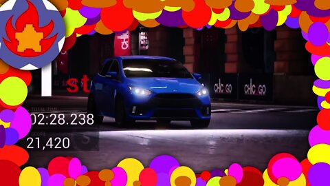 A Ranked Match On Chicago Night Half with the Ford Focus RS | Racing Master