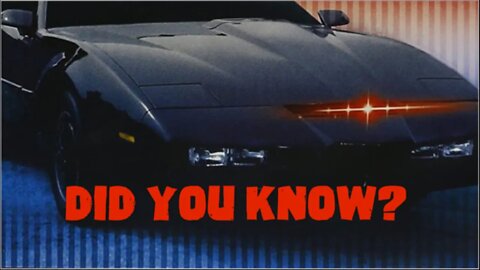 knight rider did you know? #kitt #knightridermovie #tvtrivia