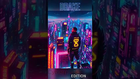 Drake Cyberpunk Edition #music #cyberpunkcity #hiphop #midjourney