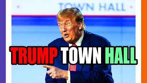 🔴LIVE: NEW Trump Town Hall 🟠⚪🟣