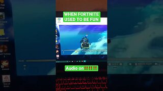 When the background audio fits the video🤣(turn up volume for a laugh) #fortnite #shorts #funny