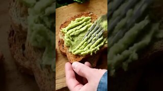 Avocado toast Video Recipe Tips #shorts