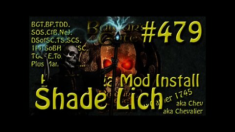 Let's Play Baldur's Gate Trilogy Mega Mod Part 479 - Shade Lich!