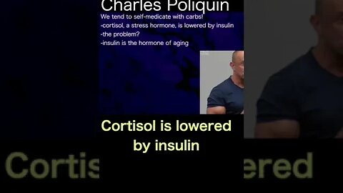 CHARLES POLIQUIN || Train 4 hours a week...no messing around; manage insulin like a caveman #shorts