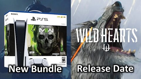 PlayStation 5 Bundle. Wild Hearts Dated. Skull and Bones Delayed. PlayStation Plus October Games.